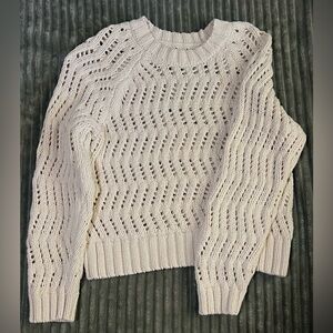 Knitted  cream sweater